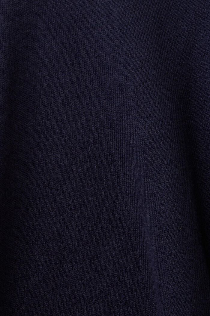 V-ringad tröja, NAVY, detail image number 6