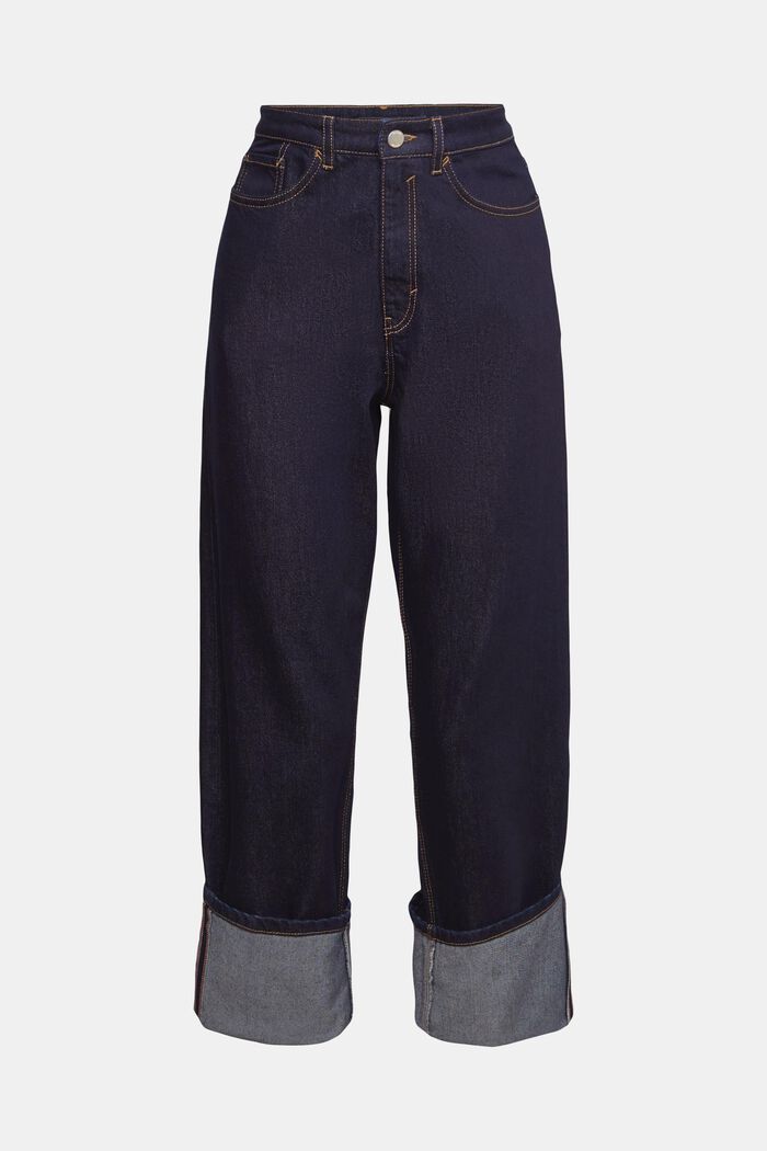 Jeans med avslappnad passform med medelhög midja