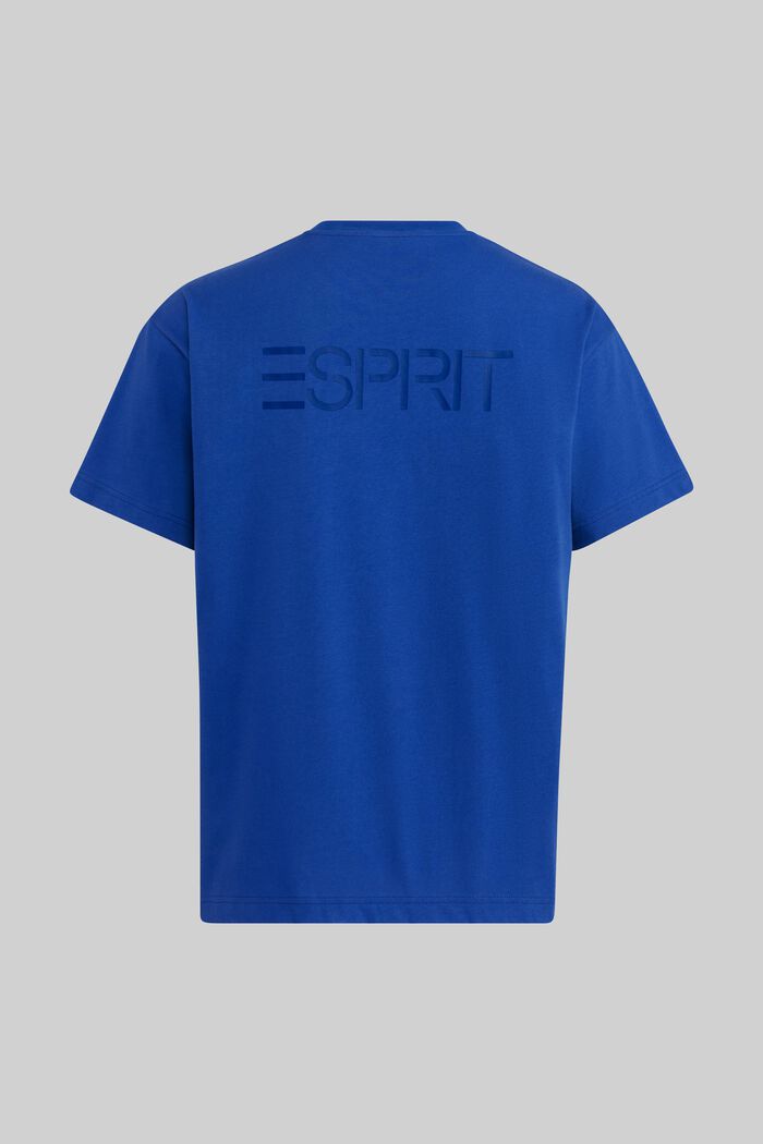 T-shirt med tryck i unisexmodell, BLUE, detail image number 7