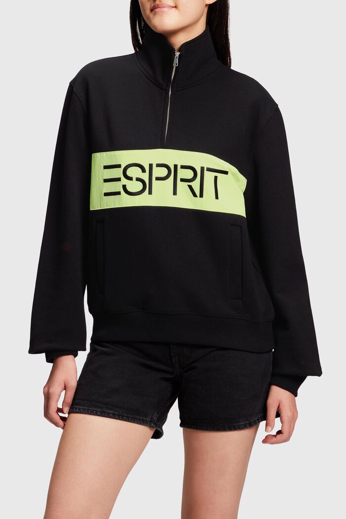 Sweatshirt i unisexmodell, BLACK, detail image number 2
