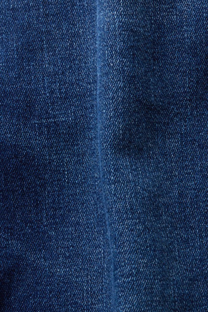 Smala jeans med medelhög midja, BLUE LIGHT WASHED, detail image number 6