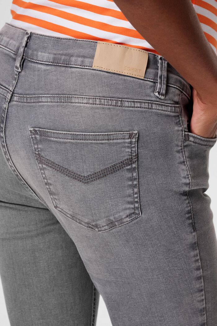 MATERNITY Skinny-jeans med linning över magen, GREY DENIM, detail image number 1