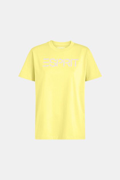 T-shirt i bomullsjersey med logo, unisexmodell