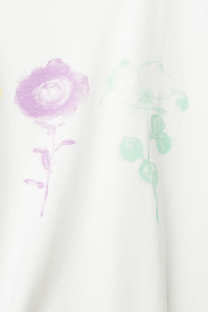 T-shirt med tryck, OFF WHITE, detail image number 1
