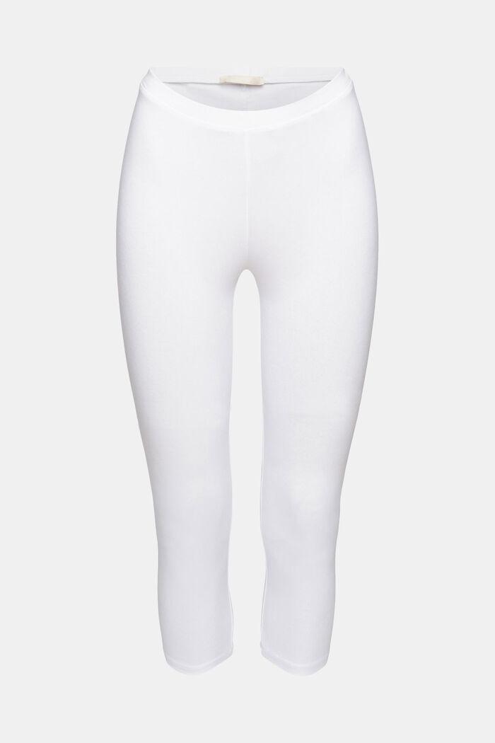 Kortare leggings, WHITE, detail image number 2