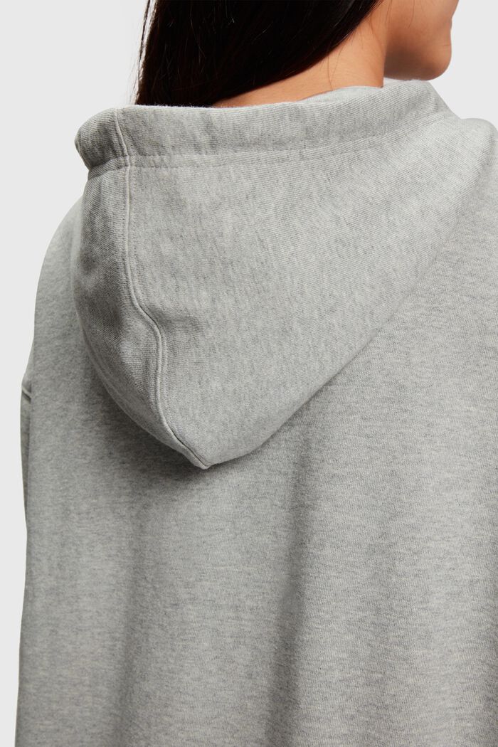 Sweatshirt i unisexmodell med huva, GREY, detail image number 5