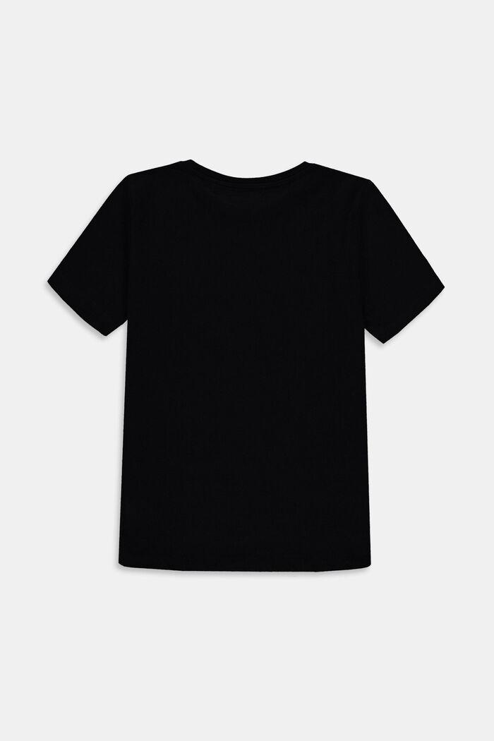 T-shirt i jersey med tryck, BLACK, detail image number 1