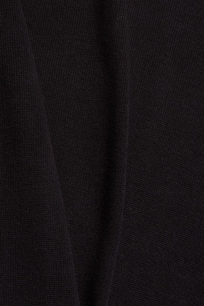 Baströja i 100% pimabomull, BLACK, detail image number 4