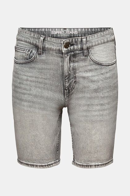 Jeansshorts med smal passform