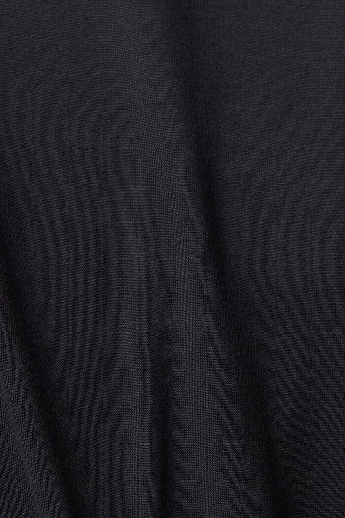 T-shirt med paljetter, LENZING™ ECOVERO™, BLACK, detail image number 1