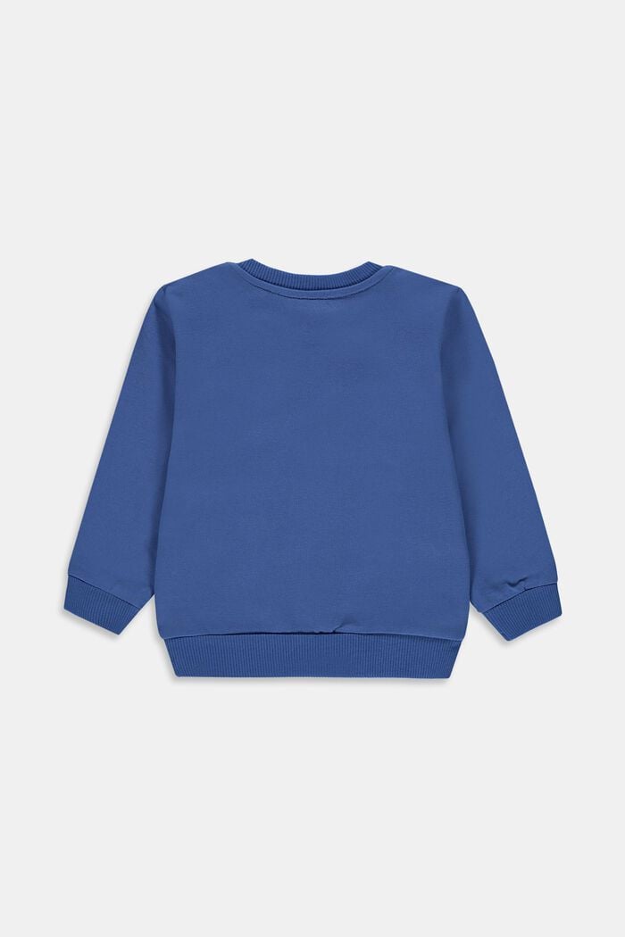 Sweatshirt med tryck, BLUE, detail image number 1