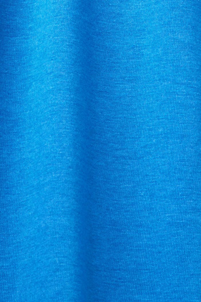 Midiklänning i jersey, BRIGHT BLUE, detail image number 5