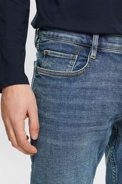 Jeans med borstad insida