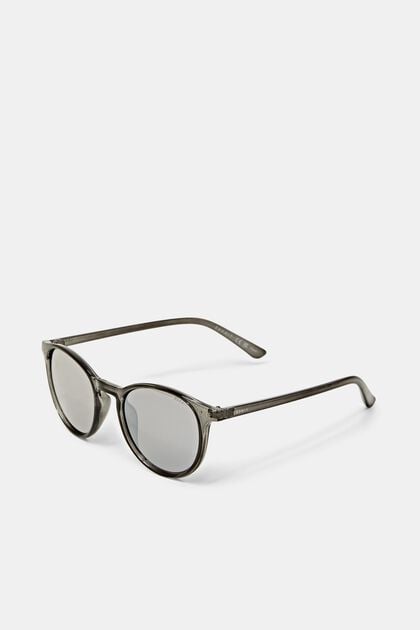 Unisex-solglasögon med spegelglas