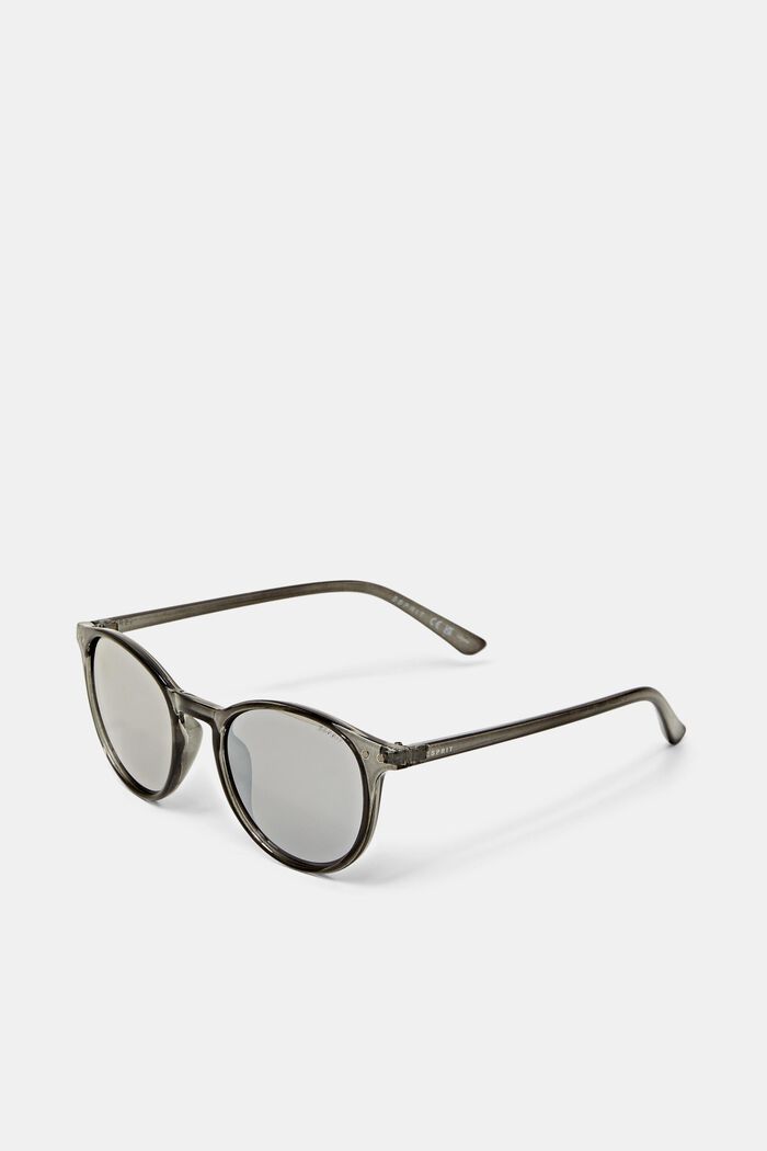 Unisex-solglasögon med spegelglas, GRAY, detail image number 2