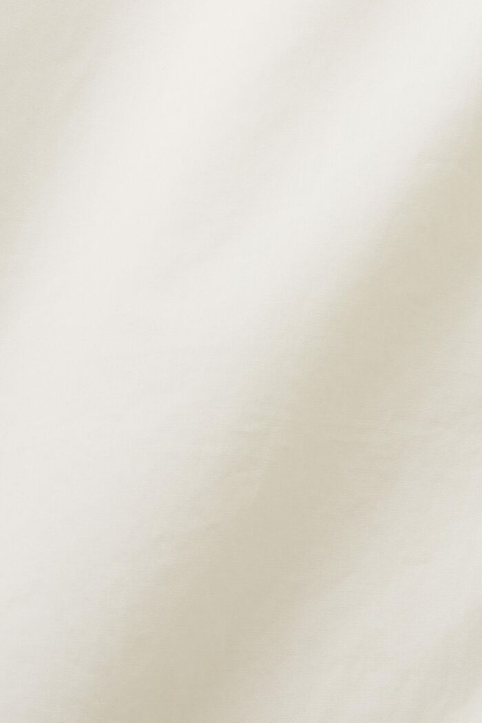 Mini-skjortklänning, 100% bomull, OFF WHITE, detail image number 5