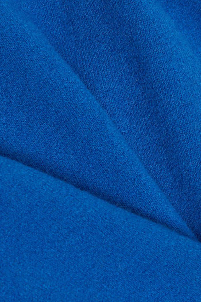 Stickad miniklänning, BRIGHT BLUE, detail image number 7