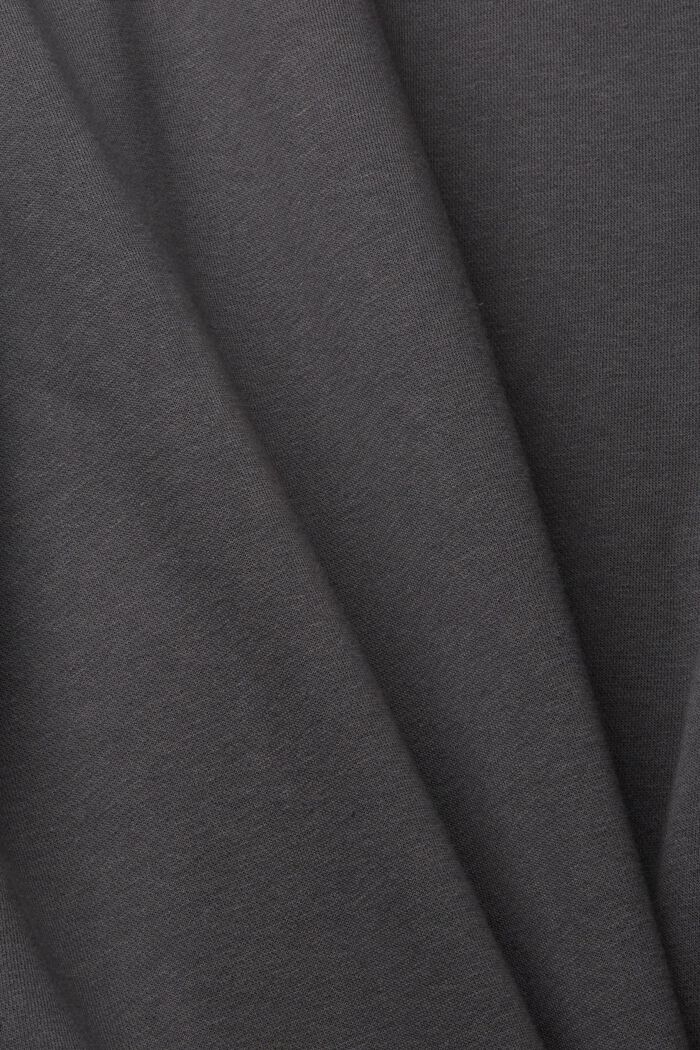 sweatshirt med huva, BLACK, detail image number 1