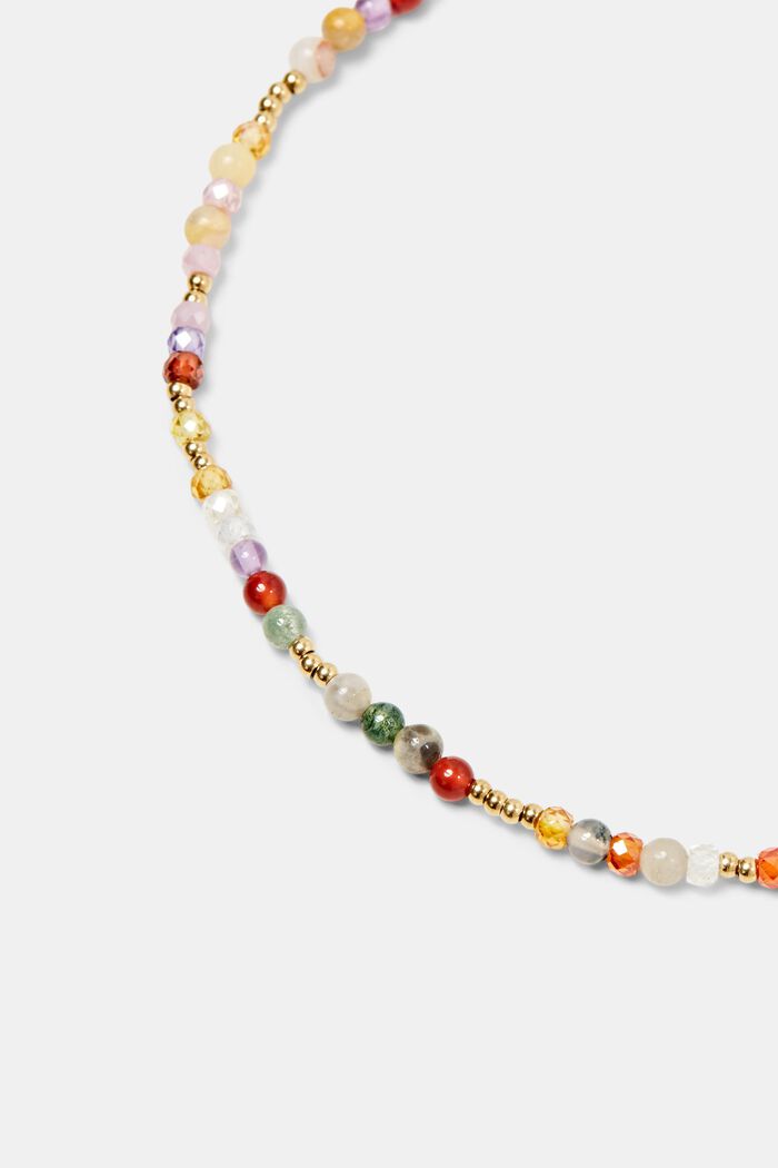 Ankelsmycke med färgglada pärlor, GOLD, detail image number 1