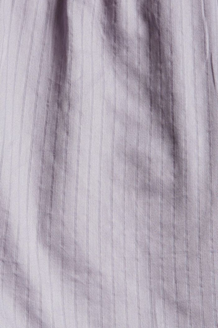 Kort pyjamasbyxa med knytskärp, LIGHT BLUE LAVENDER, detail image number 4