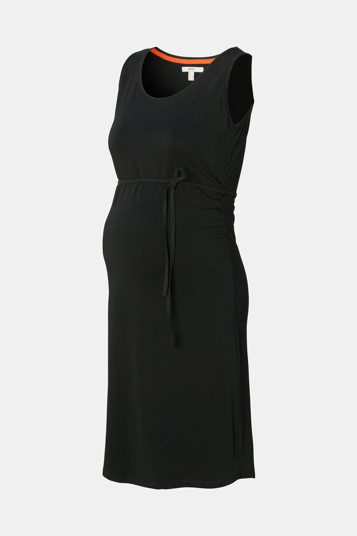 MATERNITY Ärmlös klänning, DEEP BLACK, detail image number 4