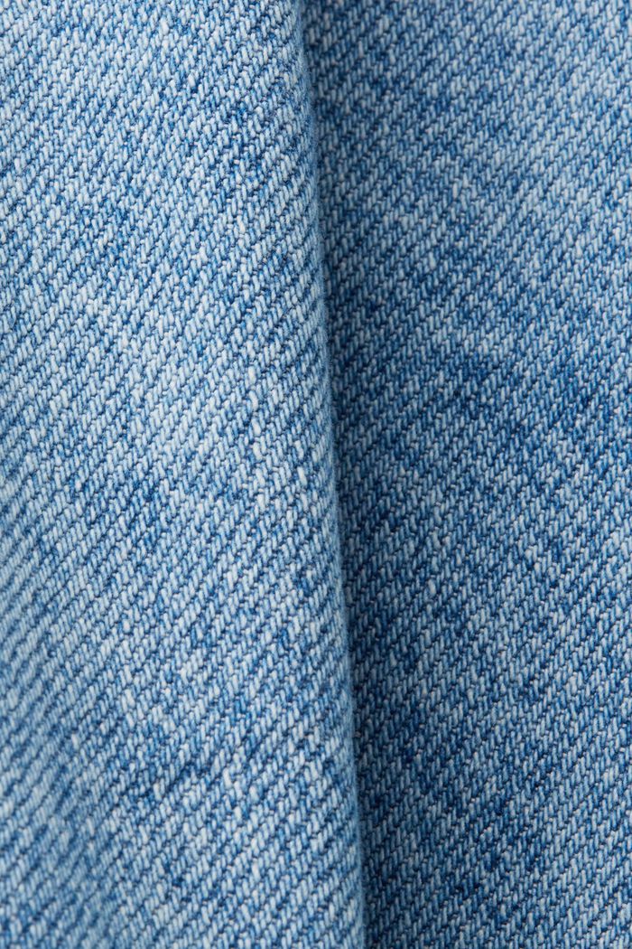 Ljustvättad jeansjacka i oversize, BLUE MEDIUM WASHED, detail image number 5