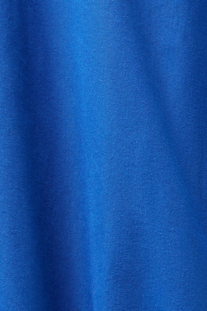 Poplinskjorta i bomull, BRIGHT BLUE, detail image number 5