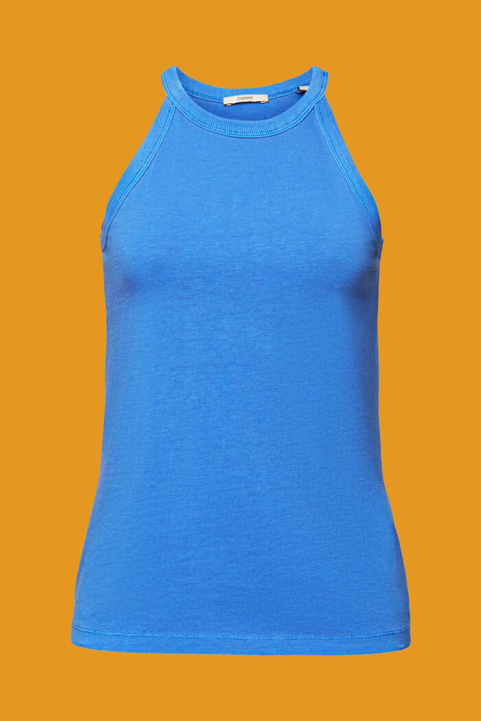 Linne i jersey, BRIGHT BLUE, detail image number 6