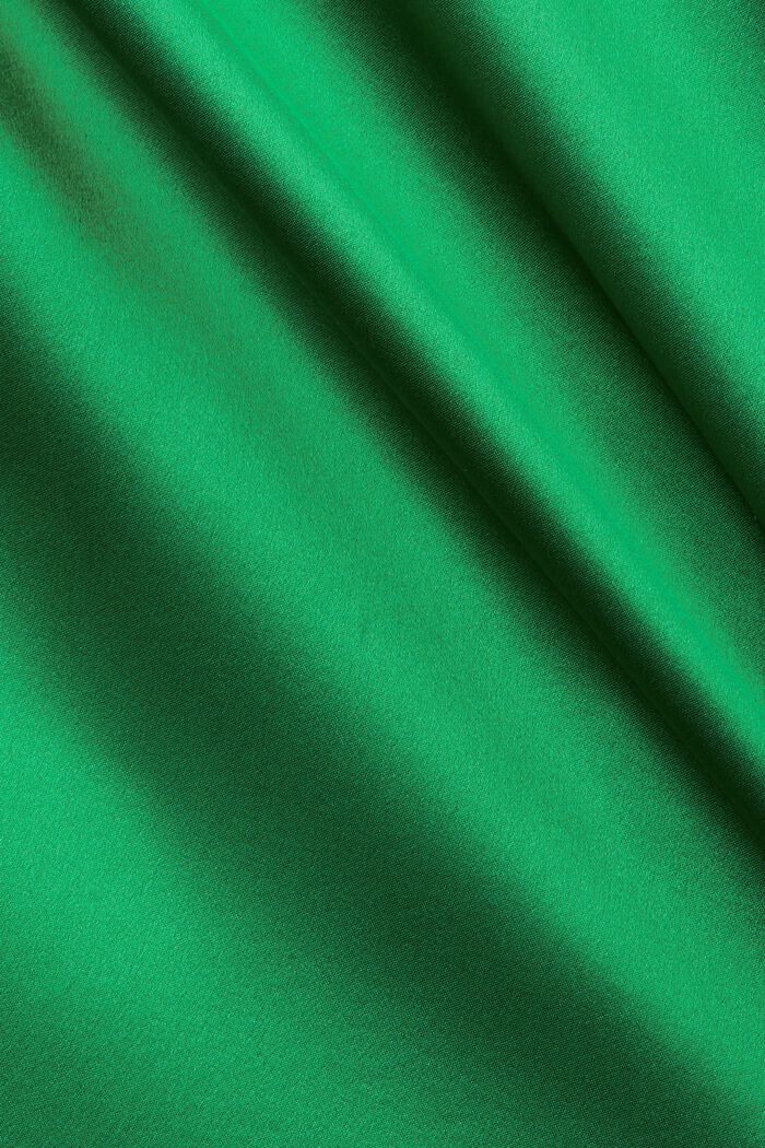 Midikjol i silke, GREEN, detail image number 5