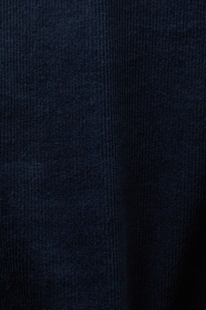 Manchesterbyxa med rak passform, PETROL BLUE, detail image number 6