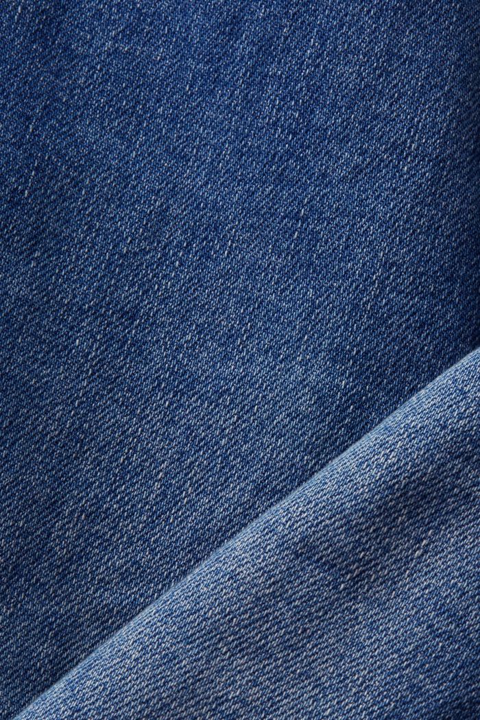 Stretchjeans med smal passform, BLUE DARK WASHED, detail image number 5