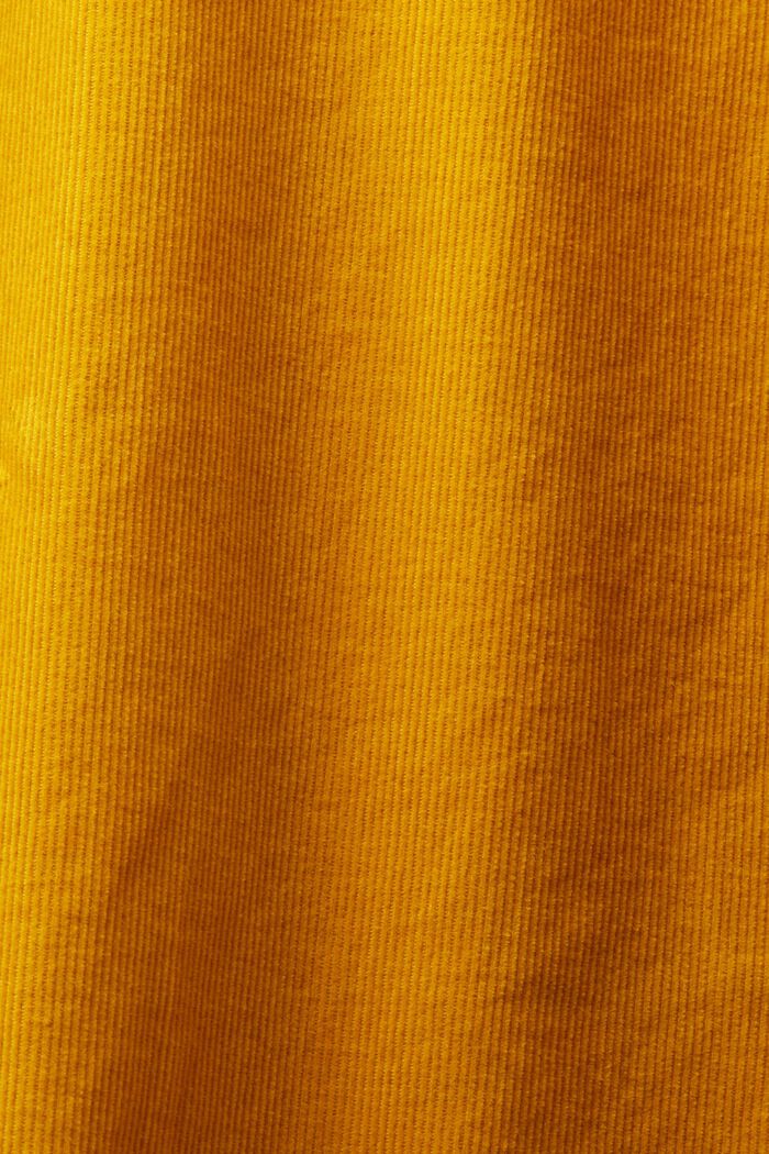 Manchesterskjorta, 100% bomull, NEW AMBER YELLOW, detail image number 5