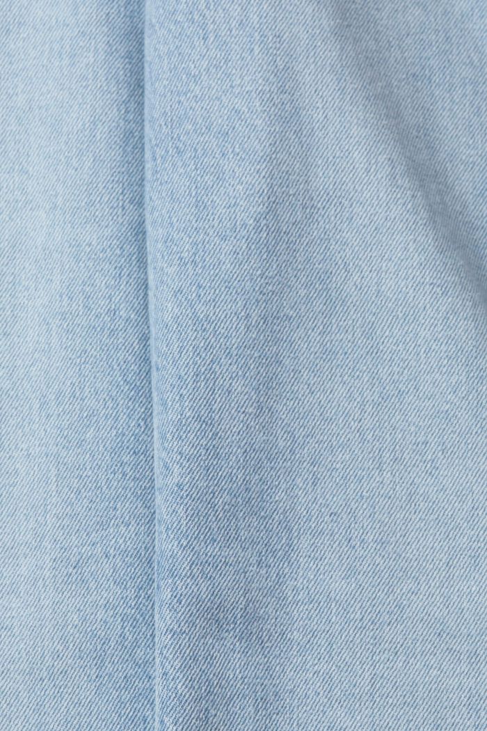 Utsvängda jeans med hög midja, BLUE MEDIUM WASHED, detail image number 6