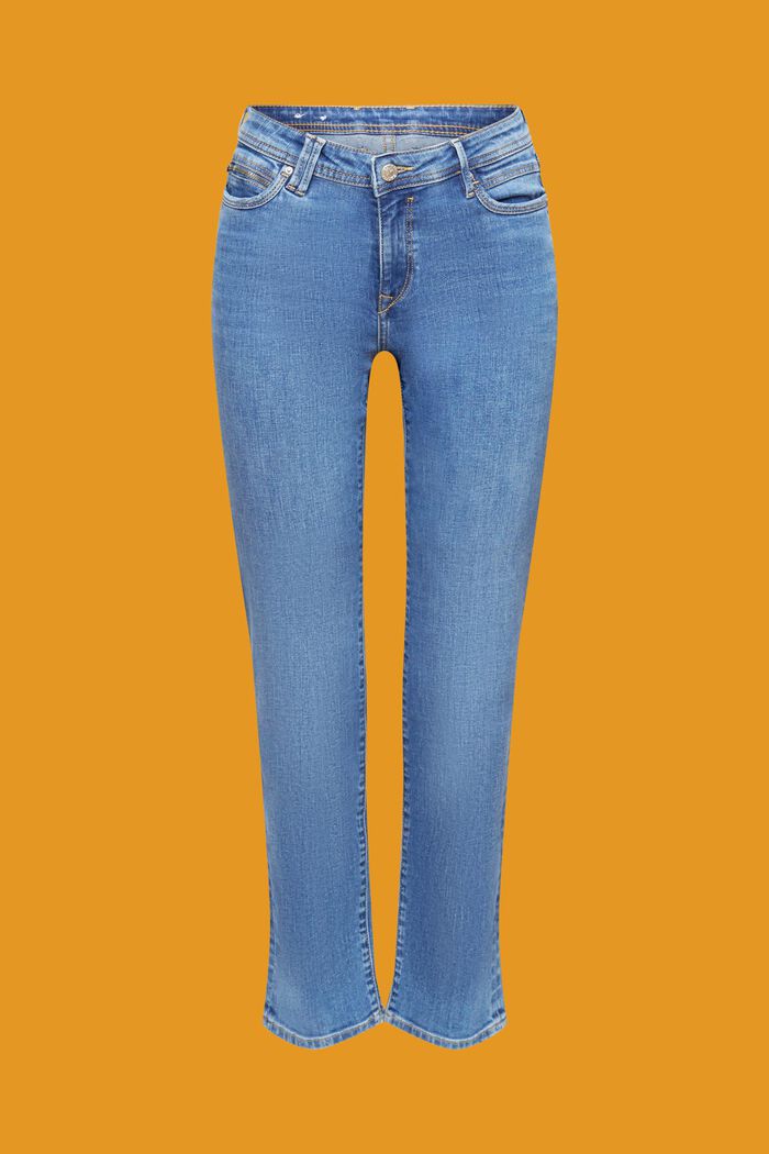 Jeans med vida ben, BLUE MEDIUM WASHED, detail image number 5