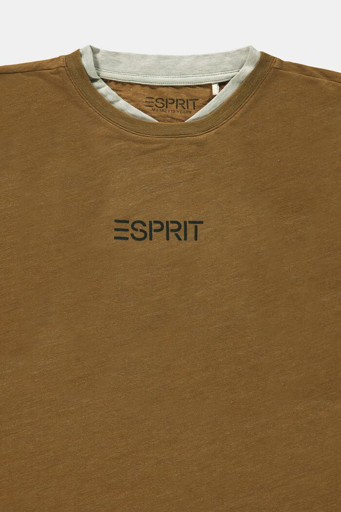T-Shirts, KHAKI BEIGE, detail image number 2
