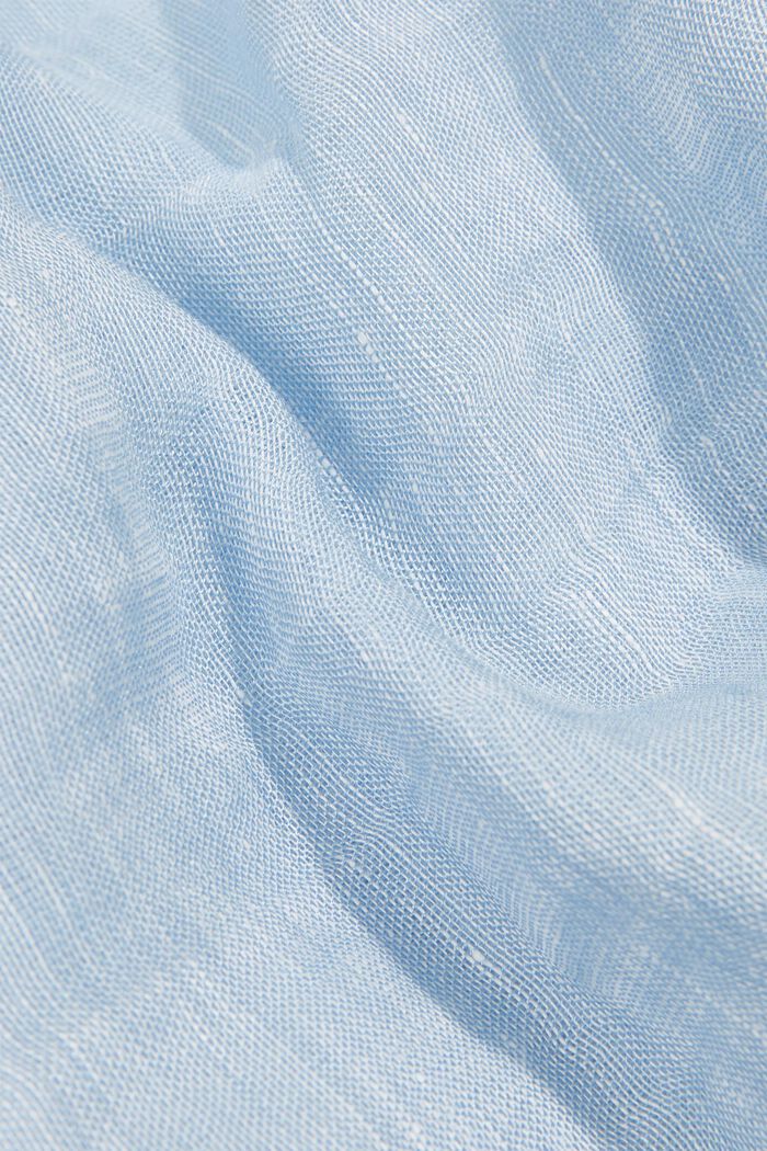 Tubscarf i linnemix med LENZING™ ECOVERO™, LIGHT BLUE, detail image number 1