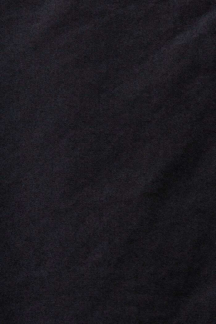 Skjortblus i 100% bomull, BLACK, detail image number 5