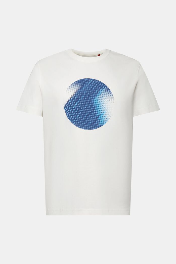 T-shirt med tryck fram, 100% bomull, ICE, detail image number 5