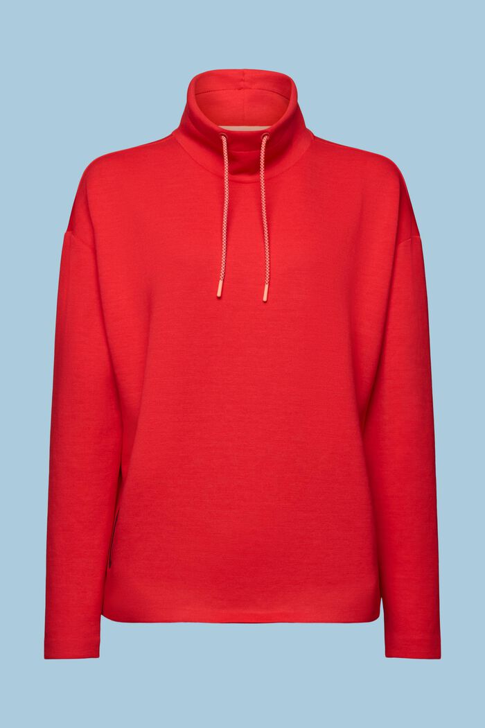 Tränings-sweatshirt, RED, detail image number 6