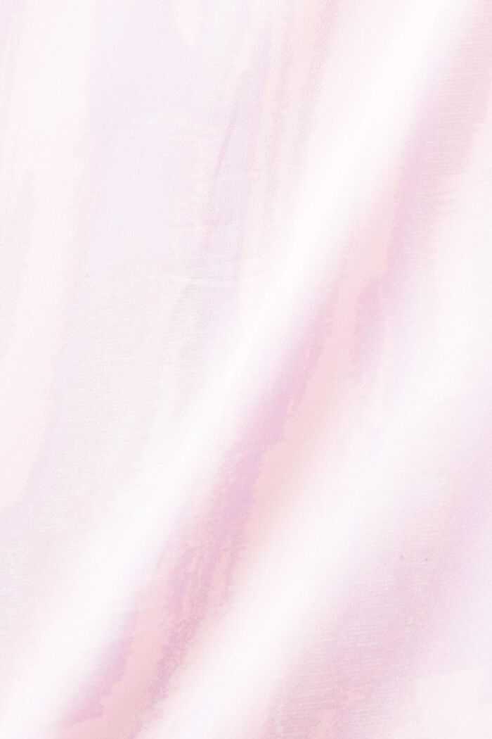 Mönstrad blus av crêpechiffong, PASTEL PINK, detail image number 6