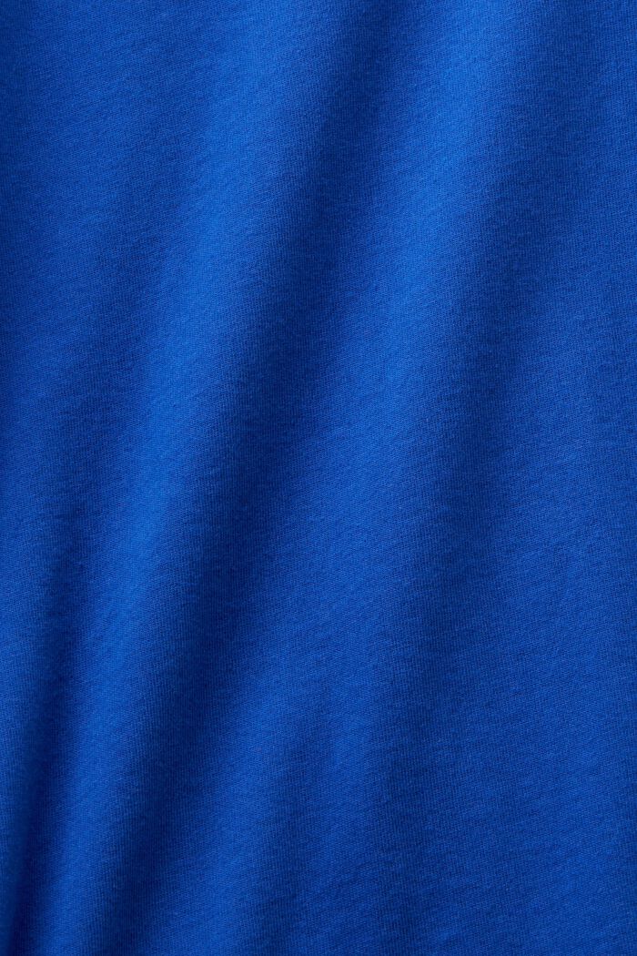 Midiklänning i materialmix, BRIGHT BLUE, detail image number 5